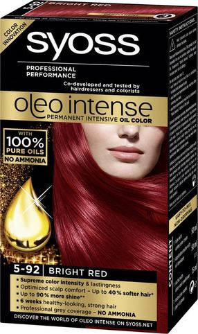 Matu krāsa Syoss Oleo Intense, bright red, Bright Red 5-92, 50 ml