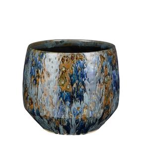 Puķu pods Mica Harris 1138244, keramika, Ø 25 cm, zila krās.