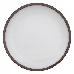 Taldrik prae Verlo Choco, Ø 29 cm, pruun v./valge v.