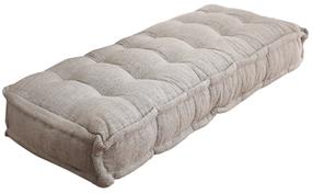 Grīdas spilvens Atelier Del Sofa Boho Dokuma, pelēka krās., 68 cm x 180 cm