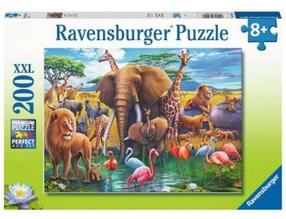 Dėlionė Ravensburger Wild Animals 13292, 49 cm x 36 cm, 200 vnt., įvairių spalvų