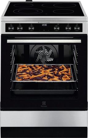 Электрическая плита с электрической духовкой Electrolux 600 серия LKR66021MX