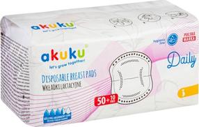 Imetamispadjad Akuku A0160, 60 tk