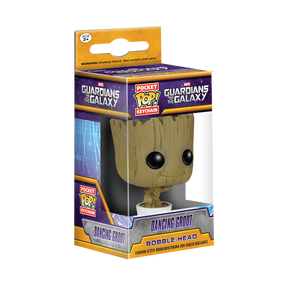Atslēgu piekariņš Funko POP! Guardians Of The Galaxy Baby Groot, 10 cm, brūna krās.
