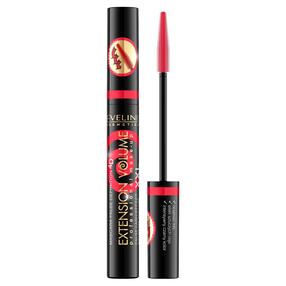 Blakstienų tušas Eveline Cosmetics Extension 4D Volume XXL, 10 ml, juoda sp.