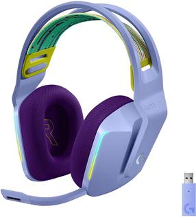 Juhtmeta mänguri peakomplekt Logitech G733 981-000890, violetne v.