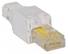 Аксессуары для сетевых продуктов Intellinet Modular Plugs RJ45 Cat5/5e/6 UTP, серый цв.