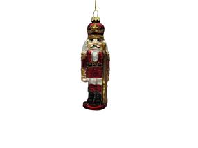 Eglītes rotājums Christmas Touch EBA340260, sarkana krās., 12 cm, stikls