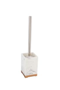 Tualeto šepetys Domoletti Malaga BPO-2978-1F, aukso sp./balta sp., 9.5 cm x 37 cm x 9.5 cm