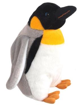 Pliušinis žaislas Beppe Emperor Penguin 13578, balta sp./juoda sp./pilka sp., 25 cm