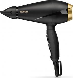 Фен Babyliss 6704E, 2000 Вт, золотой цв./черный цв.