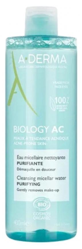 Micelārais ūdens A-Derma Biology AC, 400 ml