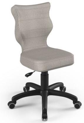 Laste töötool Petit MT03 Size 3, 33 x 30 x 71.5 - 77.5 cm, must v./helehall v.