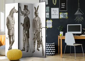 Širma Artgeist Elegant Zoo Paravent505, įvairių spalvų, 135 cm x 172 cm