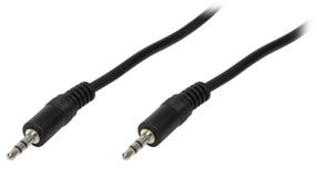 Laidas Logilink 3.5 mm / 3.5mm 3.5 mm male, 3.5 mm male, 3 m, juoda sp.