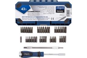Набор битов для отверток, набор Scheppach SCH-30311126, S3, 260 мм, 1 - 40 мм, 1/4"