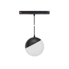 Šviestuvas lubų Spectrum System Shift GLOBE P LAMP WLD+40001, LED, 3000 °K, 1 x 5 W, balta sp. / juoda sp.