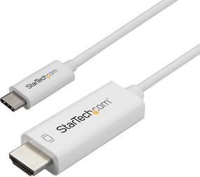 Adapteris StarTech USB-C to HDMI CDP2HD1MWNL USB-C, HDMI, 1 m, balta
