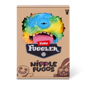 Mīkstā rotaļlieta Zuru Fuggler Nipple Fugg, (krāsa/dizains tiek izvēlēts nejauši), 22 cm