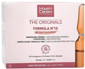 Ампулы для ухода за лицом Martiderm The Originals Formula Nº10, 60 мл, SPF 30, 30 шт.