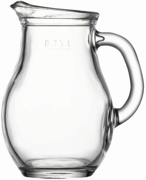 Krūka Pasabahce Bistro, stikls, 0.250 l