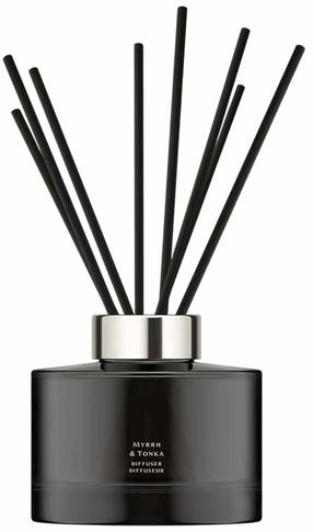 Домашний ароматизатор, диффузор ароматов для дома Jo Malone Myrrh & Tonka, 165 мл Черный цв.