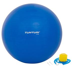 Gimnastikos kamuolys Tunturi Gymball 14TUSFU169, mėlyna sp., 75 cm