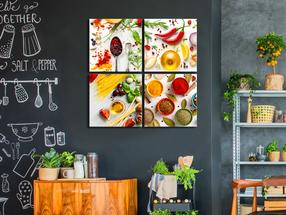 Reprodukcija Artgeist Spices Of The World N8114, 40 cm x 40 cm
