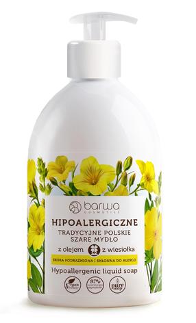 Šķidrās ziepes Barwa Hypoallergenic, ziedi, 500 ml