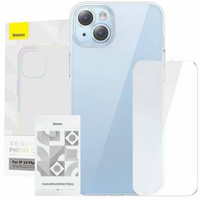 Telefona vāciņš Baseus Crystal Series For iPhone 14 Plus, caurspīdīga krās., Apple