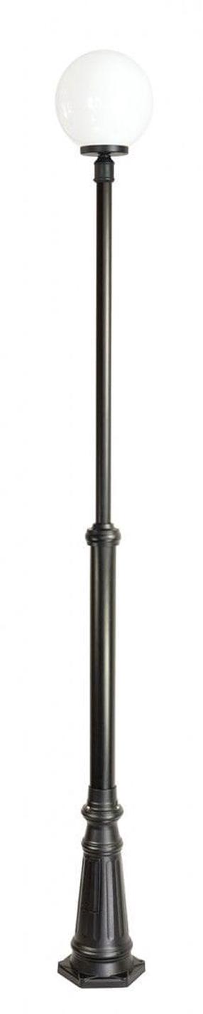 Pastatomas lauko šviestuvas Su-Ma Kule Classic, 100W, E27, IP43, juoda sp., 30 cm x 275 cm