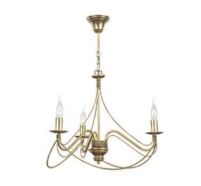 Lampa karināms Emibig Tori 3 170/3, E14, 3 x 10 W, zelta krās. / zelta krās.