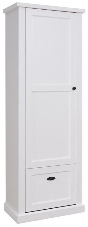 Riidekapp ADRK Galineo 06, valge v., 70 cm x 40 cm x 200 cm