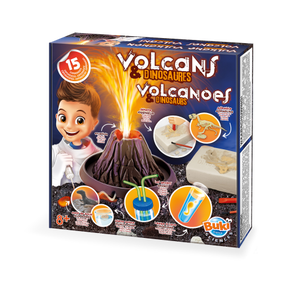 Набор экспериментов Buki France Volcanoes And Dinosaur, многоцветный