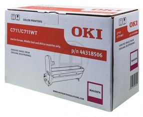 Oriģinālas veltņa kasete (Drum) Oki 44318506, fuksīna (magenta) krās.