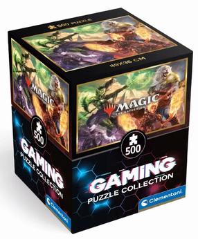 Puzle Clementoni Cubes Magic The Gathering 35564, 49 cm x 36 cm, 500 gab., daudzkrāsaina