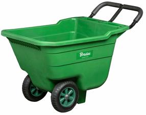 Dārza ratiņi Bradas Handy-Go TQ-WB090GR, plastmasa/metāls, zaļa krās., 90 l