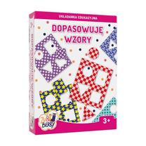 Edukacinė dėlionė, formelių rūšiuoklė Zu & Berry Matching Patterns, įvairių spalvų