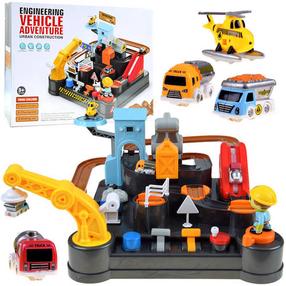 Автомобильная трасса Engineering Vehicle Adventure, многоцветный