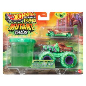 Mänguautode komplekt Mattel Hot Wheels Monster Trucks Mutant Chaos JMV37, (värv/disain valitakse juhuslikult)