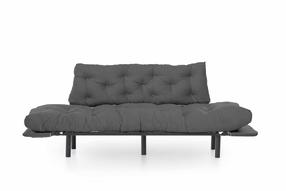 Sofa-lova Hanah Home Nitta Triple 859FTN1362, pilka sp., 49 x 227 cm x 75 cm