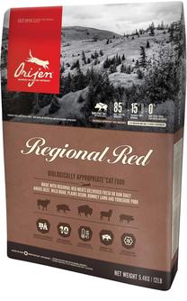 Sausas kačių maistas Orijen Regional Red, 5.4 kg