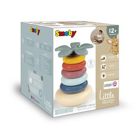 Образовательная пирамида Smoby Little Roly Poly, 23 см, многоцветный, 5 шт.