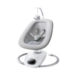Mazuļu šūpuļkrēsls Momcozy Cocosway AW01, balta krās./pelēka krās.