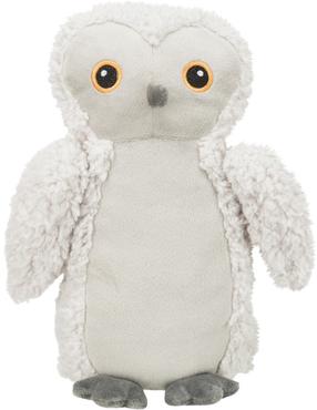 Žaislas šuniui, pliušinis Trixie Owl Emily 34876, balta sp.