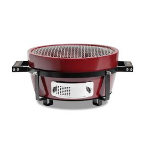 Grils Kamado Bono Hibachi EVO ROUND, sarkana krās., 35 cm