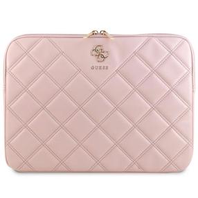 Чехол для ноутбука Guess 4G GUCS14ZPSQSSGP, розовый цв., 14″