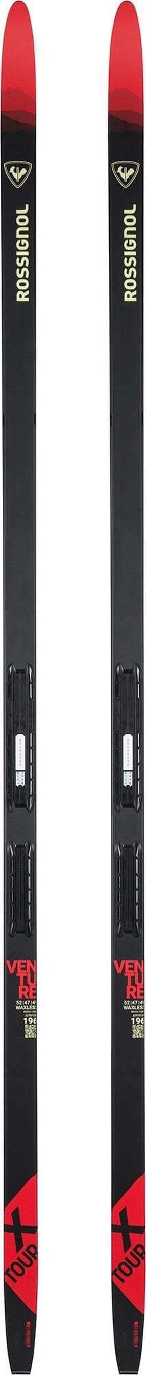 Slidės lygumų Rossignol X-Tour Venture Waxless, su tour step-in apkaustais, 191 cm