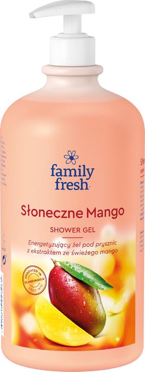 Kūno prausimosi želė Soraya Family Fresh Sunny Mango, 1000 ml