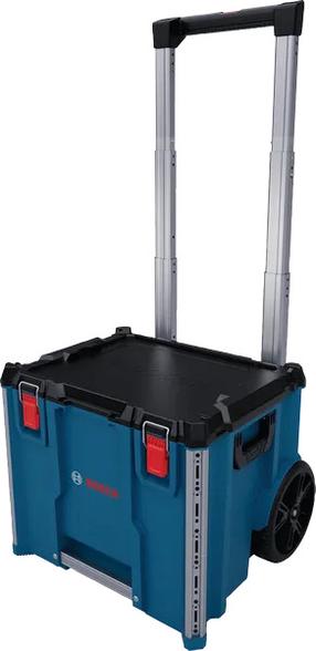 Instrumentu kaste uz riteņiem Bosch L-oxx, 55.9 cm x 53 cm x 47.6 cm, zila krās./melna krās.